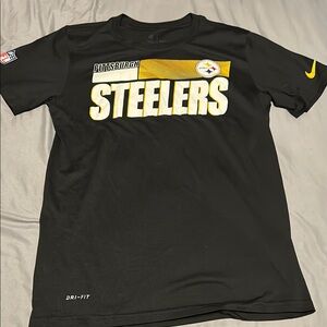 Pittsburgh Steelers Black Dri-Fit T-Shirt